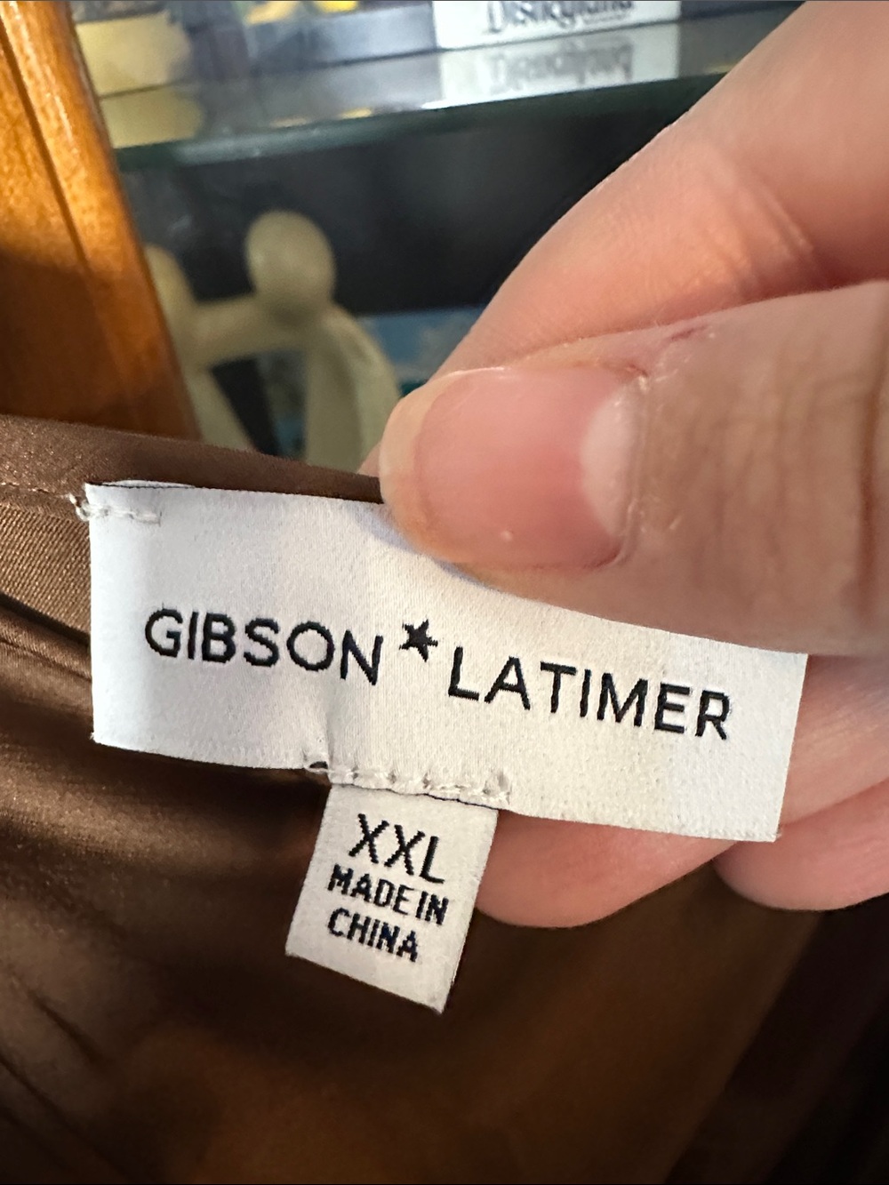Gibson Latimer Chocolate Brown Pleated Midi Slip Dress - Picture 5 of 6